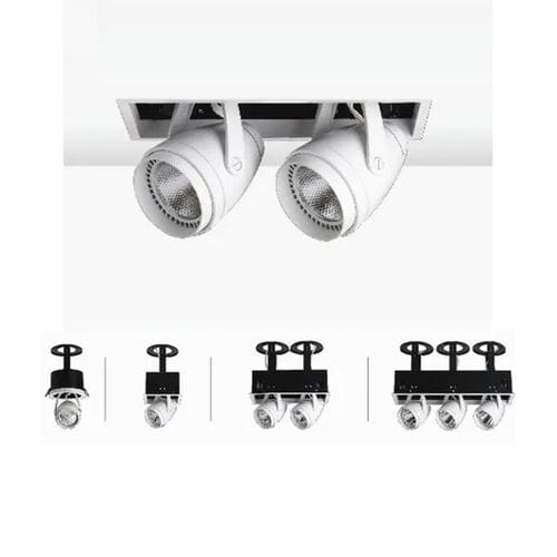 LEDレール式可動照明 - TLF series - ULTIMATELED - 円錐形 / 金属製 / 食品産業用