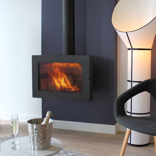 薪ストーブ - OLIVA - Vyrosa - 5 kW...10 kW / 現代風 / 金属製
