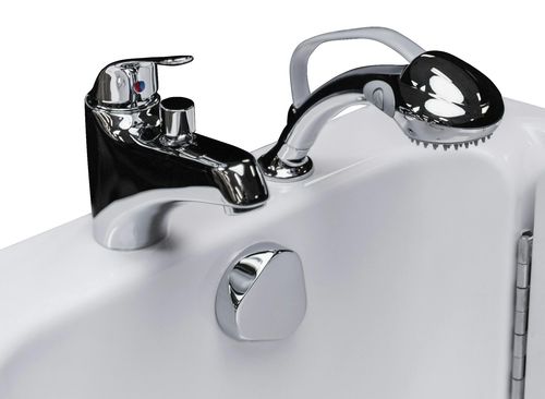 浴槽用混合水栓 - FAST-FILL™ - JACUZZI - カウンタートップ / クロムメッキ金属 / バスルーム用