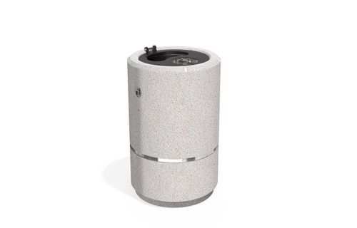 公共用ゴミ箱 - 358 - Encho Enchev - ETE - コンクリート製 / 大理石 / 高耐久性