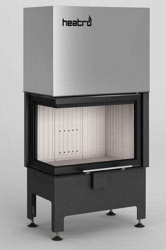 両面挿入式暖炉 - Heatro 55LH 9KW - desayo - 薪 / スチール製 / 現代風