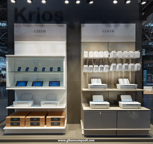 食品用展示用ラック - M18.02 - GIBAM SHOPS SPA - 金属製 / 店用