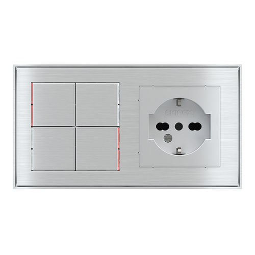 ローラーシャッター用スイッチ - EK-E12-TP | EK-PWS-IT - ekinex® - 押しボタン / 電子式 / 表面実装