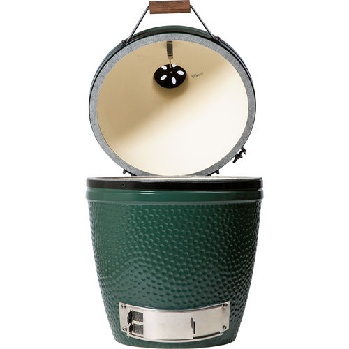 石炭バーベキューコンロ - MEDIUM - Big Green Egg - 業務用 / 独立型 / 石製