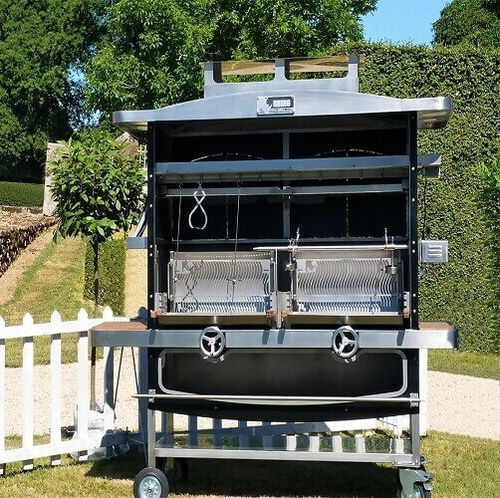 薪ロースター - RG 1200  - Rhino Grill - 移動式 / 業務用