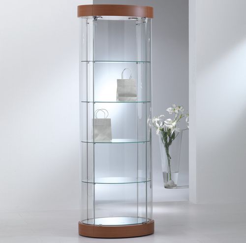 現代風展示ケース - 209/OP - Castellani.it srl - 脚上 / ガラス製 / 照光式