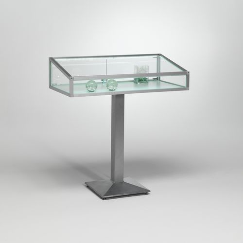 現代風展示ケース - C12TA - Castellani.it srl - 長脚 / ガラス製 / アルミニウム