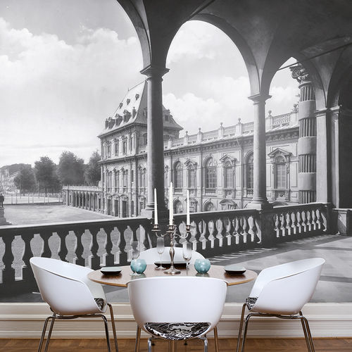現代風壁紙 - TORINO – CASTELLO DEL VALENTINO - Skinwall - 布製 / ビニール製 / 自然模様