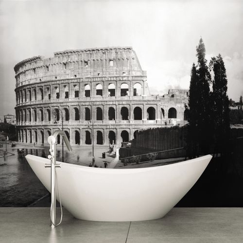 現代風壁紙 - ROMA – COLOSSEO - Skinwall - 布製 / ビニール製 / 自然模様