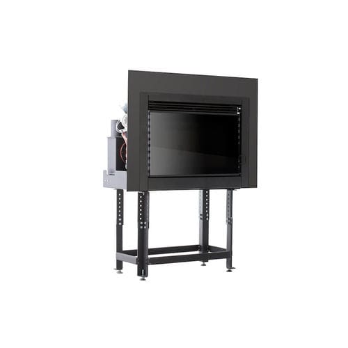 ぺレット密閉式暖炉 - A10 SLOT - Moretti Design Gruppo - 1面タイプ / 金属製