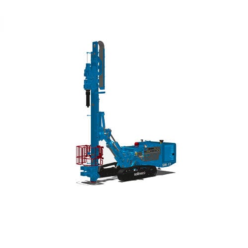 ディーゼルエンジン式掘削用ドリル - SM-17  - SOILMEC S.P.A. - 回転式 / ダウンザホール / 建設現場用