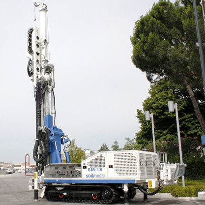 ディーゼルエンジン式掘削用ドリル - SM-18  - SOILMEC S.P.A. - 回転式 / 逆循環式 / 建設現場用