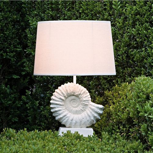 卓上ランプ - AMMONITE - David Hunt Lighting - 布製 / 石製 / 現代風