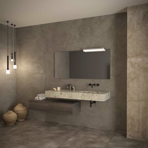 壁取り付け式洗面台 - TOP COMP 03 - NOVEL BATHROOM FURNITURE - オーク材 / 漆木材 / 無垢材