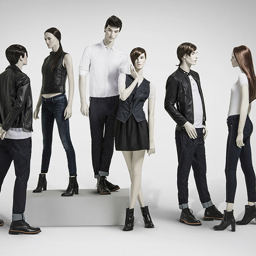 男性マネキン - BLEND - HANS BOODT MANNEQUINS - 現実的 / 樹脂製 / 白色