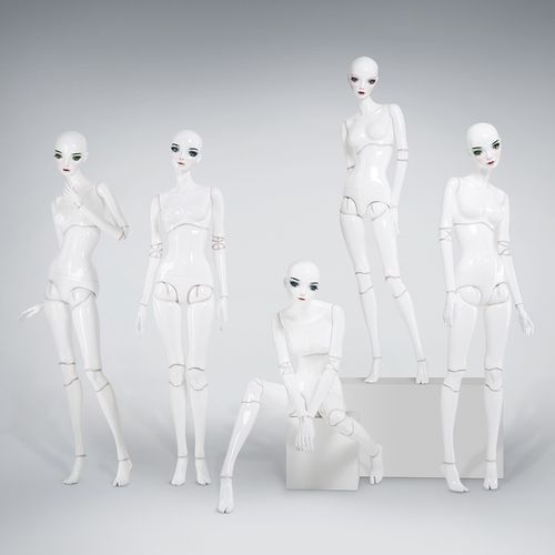 女性マネキン - FANTASY - HANS BOODT MANNEQUINS - 現実的 / 樹脂製 / 座って操縦