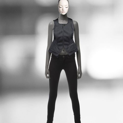 女性マネキン - 81 ABSOLUTE - WINDOW FRANCE - 現実的 / 座って操縦 / 高級品