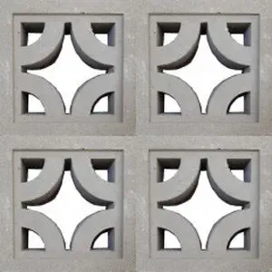 穴あきコンクリートブロック - VCB-005 DIAMOND - Viet Tiles