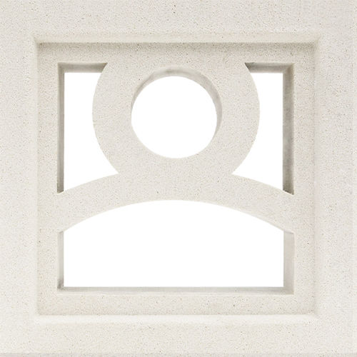 穴あきコンクリートブロック - VCB-002 ROLLER - Viet Tiles Corporation - 装飾 / 間仕切壁用 / 外壁用