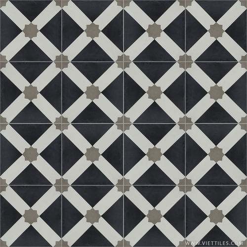 屋内用エンカウスティークセメントタイル - V20-376 - Viet Tiles Corporation - 屋外用 / 床 / 壁面