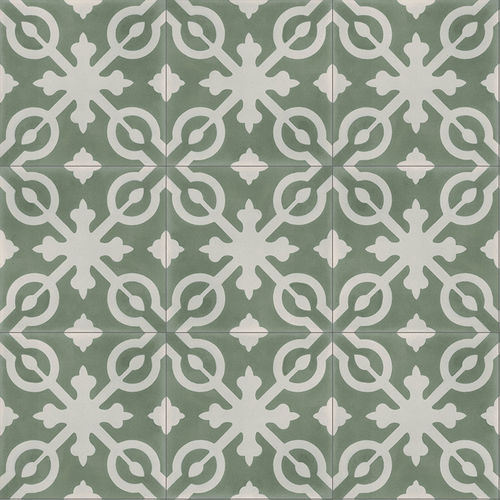 屋内用エンカウスティークセメントタイル - V20-425 - Viet Tiles Corporation - 屋外用 / 床 / 壁面