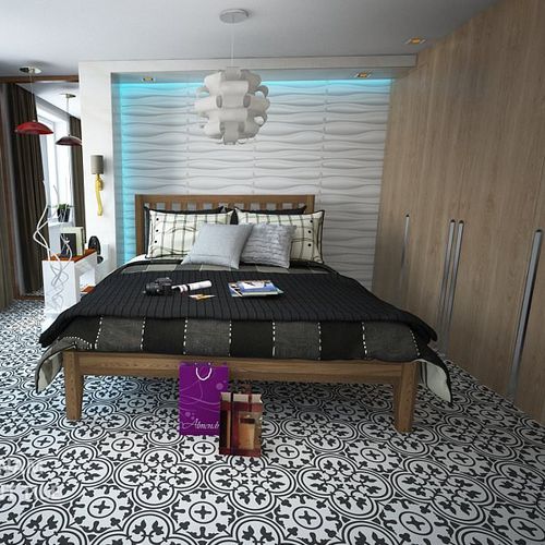 屋内用エンカウスティークセメントタイル - CTS 2.1 - Vietnam cement tile corp - 床 / 壁面 / 20x20 cm
