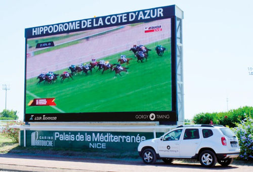 屋外用ディスプレイパネル - Gorgy Timing - 発光 / LED / 広告