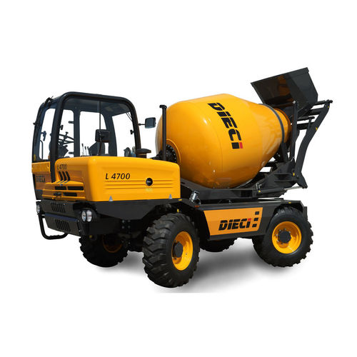 ディーゼル自己装填式コンクリートミキサー - AB L 4700 T - DIECI - 工事現場用 / 積載用