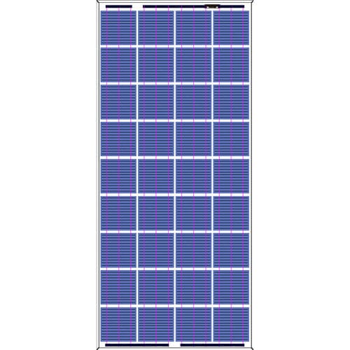 ポリクリスタル シリコン製太陽電池パネル - SI-ESF-M-P156-36 - Solar Innova Green Technology - 色付き