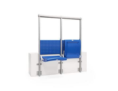 格納式階段席 - RailSeat 100 - FERCO SEATING SYSTEMS M SDN BHD - 屋外用 / スポーツ施設 / プラスチック製