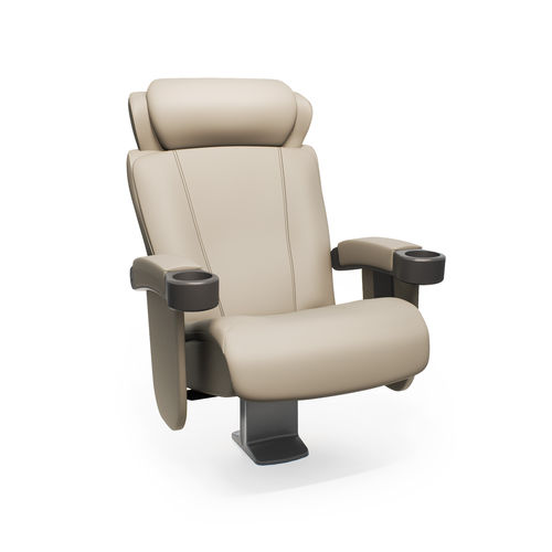 合成皮革映画館用アームチェア - OPUS - FERCO SEATING SYSTEMS M SDN BHD - フルグレインレザー / 木製 / 劇場