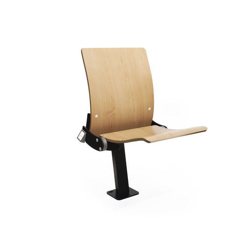現代風講堂椅子 - ARC WOOD - FERCO SEATING SYSTEMS M SDN BHD - 布製 / 木製 / 木製