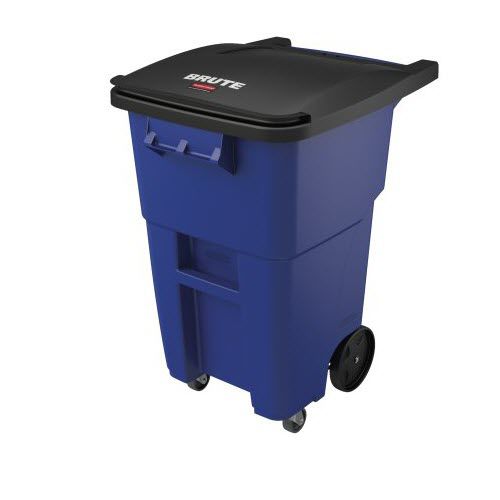 コンテナーゴミ箱 - BRUTE® : STEP-ON ROLLOUT  - Rubbermaid Commercial Products - 樹脂製 / ホイール付き / 業務用