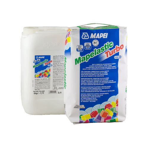 漏れ防止モルタル - MAPELASTIC TURBO - MAPEI GB - コンクリート用 / 舗装スクリード用 / セメント
