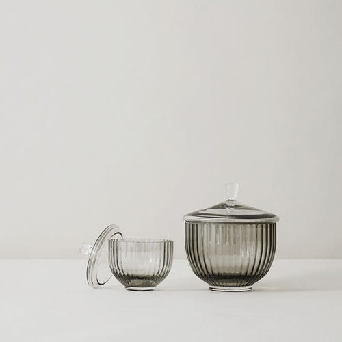 吹きガラス製キャンディｰ瓶 - 201183 - LYNGBY PORCELÆN