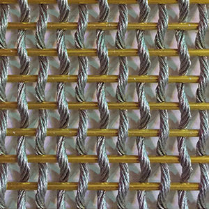 ステンレス製ワイヤーメッシュ - XY-M2268 - Hebei Shuolong Metal Products Co.,Ltd - スクエアメッシュ / 装飾