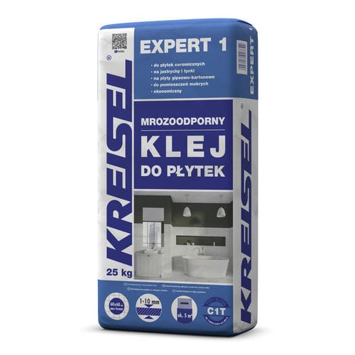 タイル用セメント製接着剤 - EXPERT 1 (C1T) - Kreisel