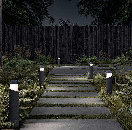 庭用照明ポール - ALFIERE 1116B - 9010 novantadieci - 現代風 / セラミック製 / LED