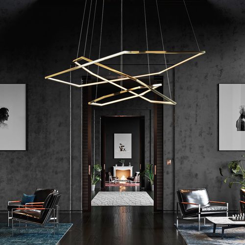 ペンダントランプ - VESANTO - cameron designhouse - ポリッシュ金属製 / つや消し金属製 / 現代風