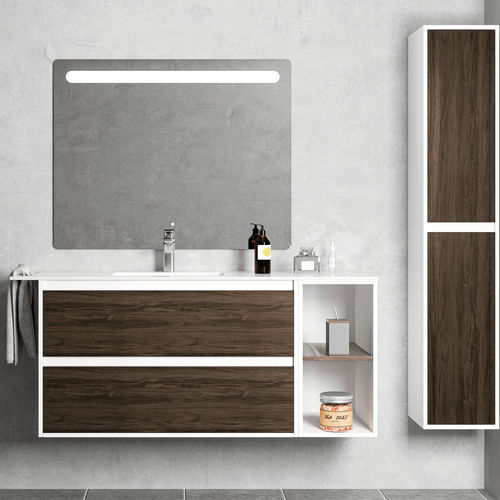 現代風バスルームキャビネット - ACRIS - BAÑOS 10 S.L. - 家庭用 / MDF / 壁取り付け式