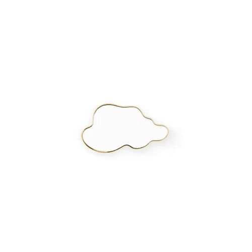 真ちゅう製家具用取っ手 - CLOUD KD7006 - PullCast - 光沢 / ラッカー仕上げ / エナメル