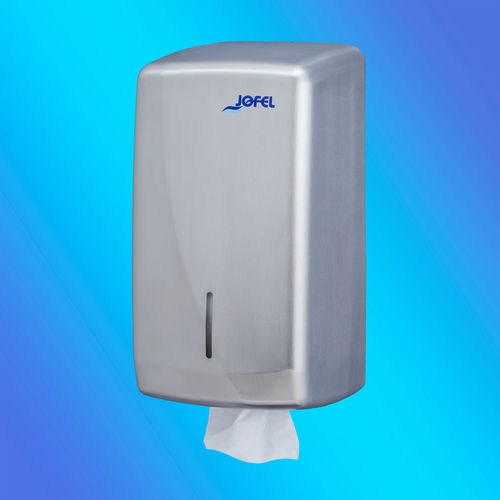 壁取り付け式ペーパータオルディスペンサー - AH75000 - JOFEL INDUSTRIAL S.A. - スチール製 / 業務用