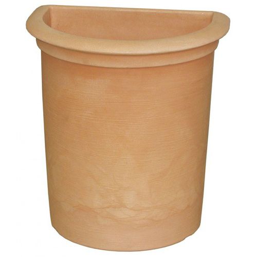 プラスチック製植木鉢 - MURO LISCIO - TeraPlast - 独立型 / 半円形