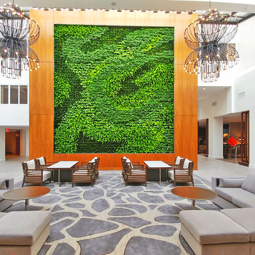 生きている植物緑化壁 - VERSA WALL® - GSky Plant Systems, Inc. - モジュール式パネル / オーダーメイド / 天然