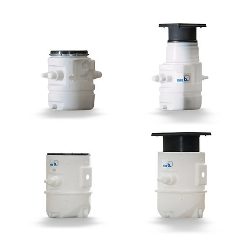 廃水処理用タンク - AMA-DRAINER-BOX - KSB - オーバーグラウンド / プラスチック製