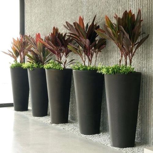 プラスチック製植木鉢 - BLEEKER - CRESCENT garden - 円形 / 円錐 / 縦型