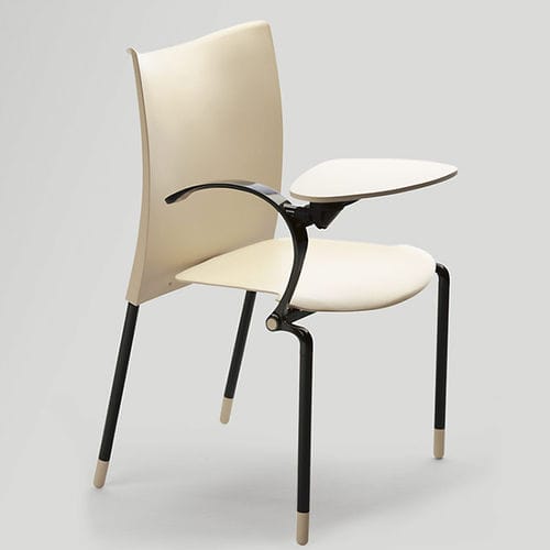 現代風チェア - ARGENTA - IMAT MOBILIARIO Y DISEÑO S.A. - 屋内用 / プラスチック製 / 金属脚