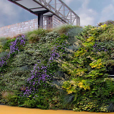 安定緑化壁 - AG GUIMUR-FACTORY VITORIA - AIR GARDEN - 天然 / 木の葉 / 屋外用
