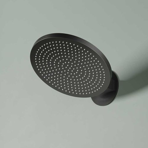 壁取り付け式シャワーヘッド - AC193 - hotbath - 円形 / 雨