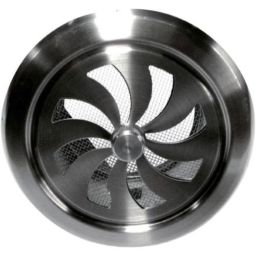 ステンレススチール製換気グリル - SHL - Paneir Ventilation - 円形 / 調整可能